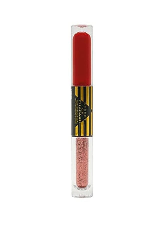 EBIN NEW YORK Secret of Pharaoh Glitter Duo Stick Love Spell | Dual-Ended Primer & Glitter Face Makeup Stick | Creamy Long-Lasting Shimmer Finish | Vegan & Cruelty-Free - Image 1